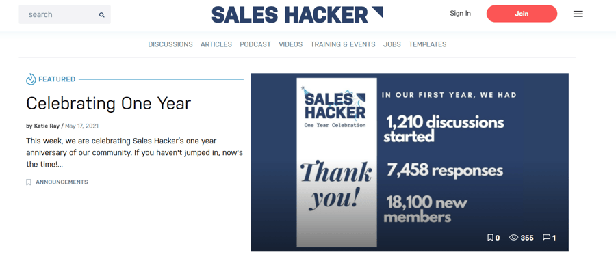 Sales Hacker